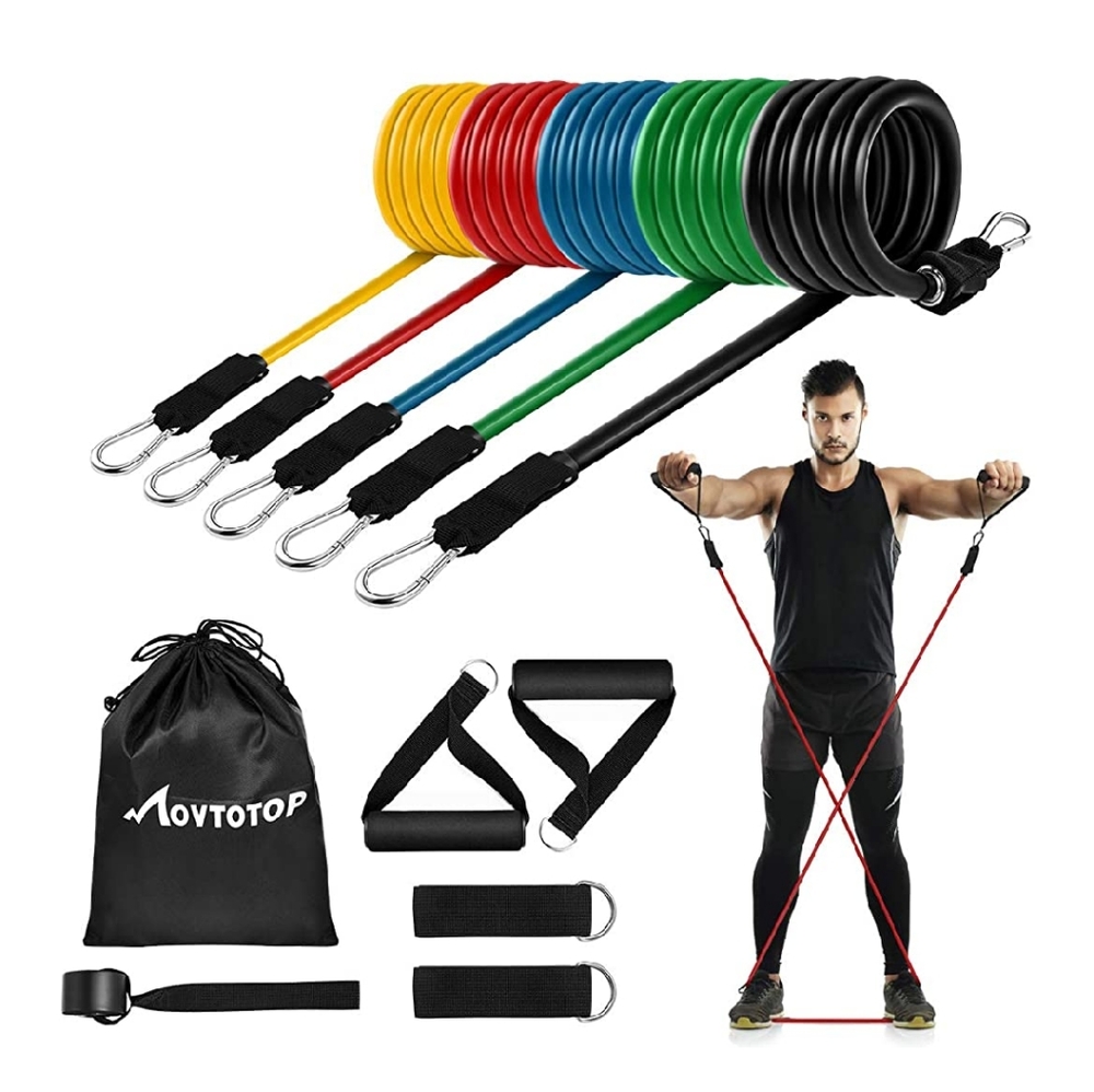  Resistance Bands Set 5 bands. New - Picture 6 of 9